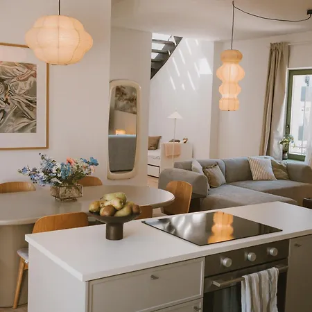 Luftiges Hinterhausloft An Der Karli Apartment